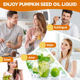 HOLLEGEND Pumpkin Seed Oil with Saw Palmetto 1000mg ingredients list