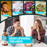 HOLLEGEND TMG Liquid Drops packaging and dosage instructions