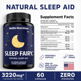 Hollis Nutrition Sleep Fairy capsules in a hand