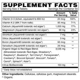 Holly Hill Calcium Supplement bottle side view