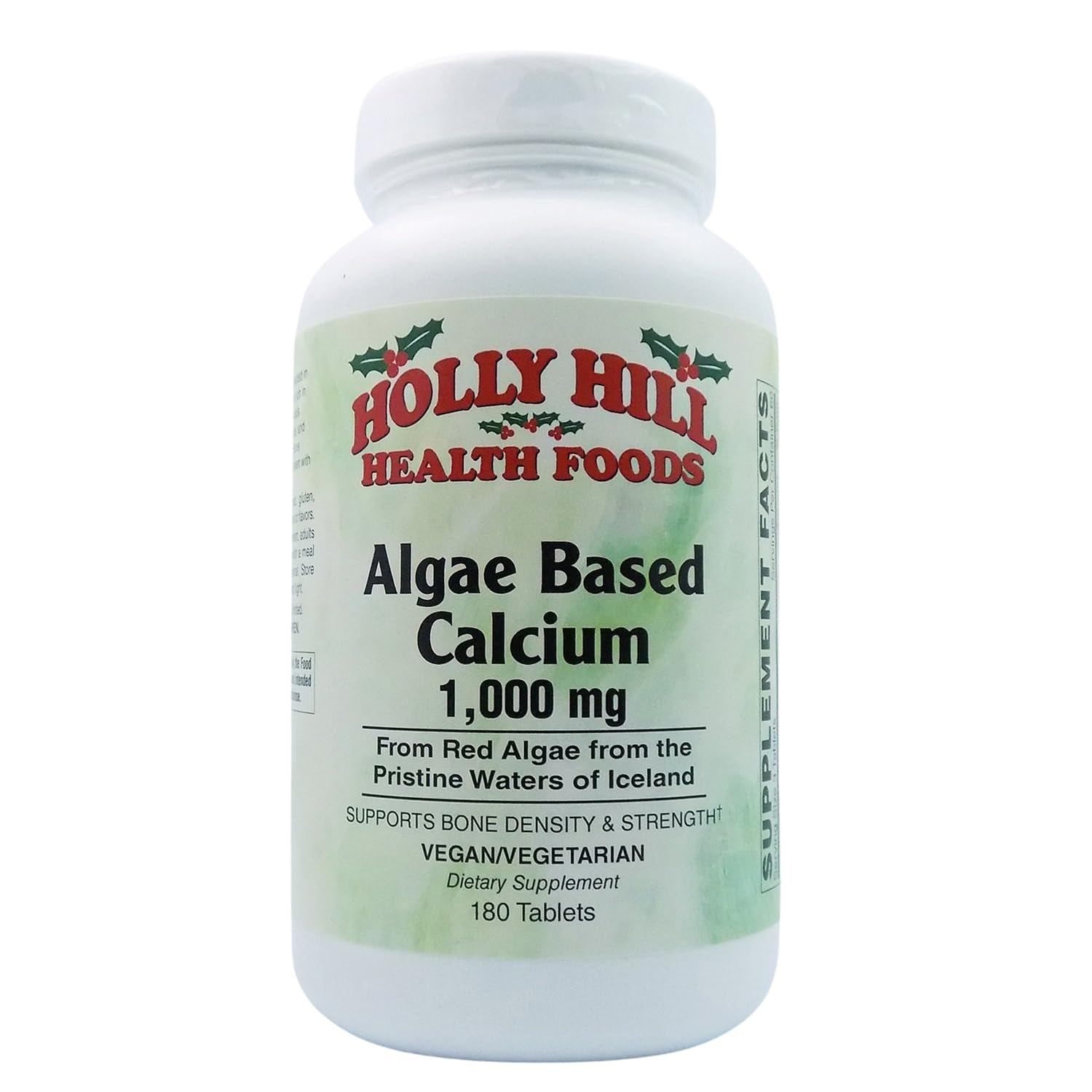Holly Hill Health Foods Calcium Supplement 1000mg front view