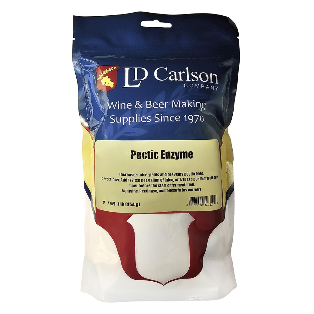 Home Brew Ohio Pectic Enzyme 1 lb close-up of label