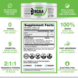 Honey Badger BCAA + EAA Powder 231g ingredients list