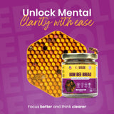 HONEYBEEZONE Bee Bread Granules in a bowl