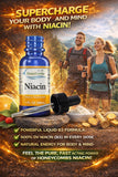 HoneyCombs Liquid B3 Niacin Drops 85g packaging