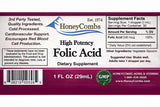 HoneyCombs Liquid Folate B9 Drops 85g bottle with dropper