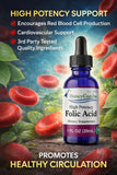 HoneyCombs Liquid Folate B9 Drops 85g ingredients list