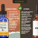 HoneyCombs Liquid Vitamin B2 Extract packaging details