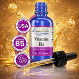 HoneyCombs Liquid Vitamin B5 Extract 50mg with measuring spoon