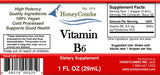 HoneyCombs Liquid Vitamin B6 Drops 28g bottle with dropper
