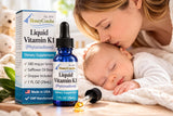 HoneyCombs Liquid Vitamin K1 Drops 82g dropper close-up
