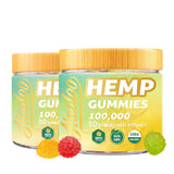 HOOLOO Hemp Gummies front view with fruity flavours