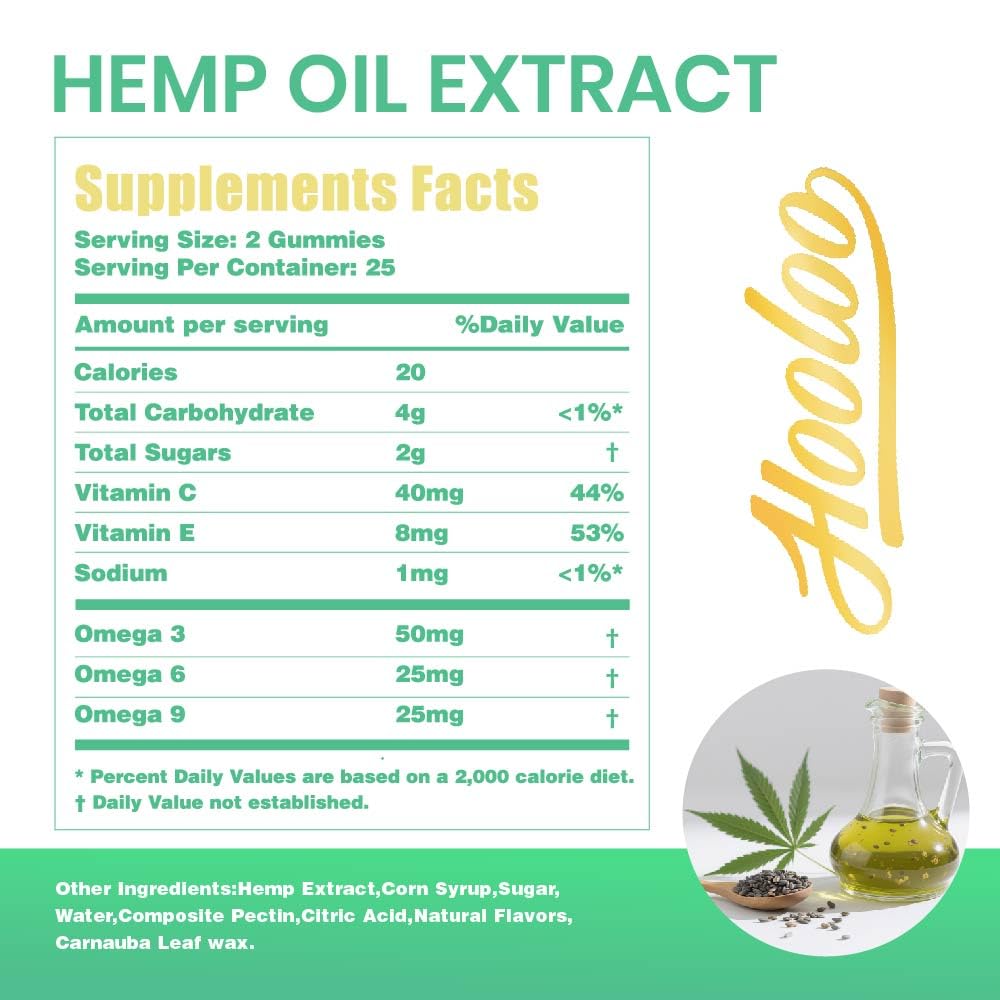 HOOLOO Hemp Gummies lifestyle scene with a person enjoying them