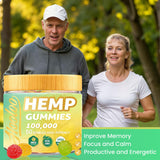 HOOLOO Hemp Gummies nutritional information on packaging
