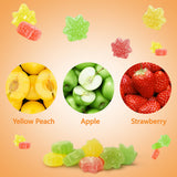 HOOLOO Hemp Gummies Omega 3-6-9 450,000mg side view
