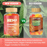 HOOLOO Hemp Gummies Omega 3-6-9 lifestyle scene