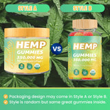 HOOLOO Hemp Gummies packaging with fruity flavours