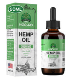 HOOLOO Hemp Oil 3000MG 2Fl Oz bottle front view