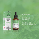 HOOLOO Hemp Oil 3000MG dropper close-up