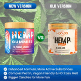 HOOLOO Omega 3-6-9 Gummies showing all six flavours