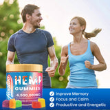 HOOLOO Omega 3-6-9 Hemp Gummies Grape flavour