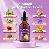 Hoozzch Cortisol Support Liquid Drops 60ml side view