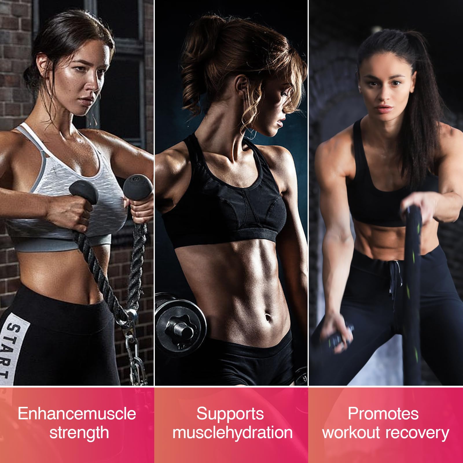 Hoozzch Creatine Monohydrate Gummies in a fitness bag