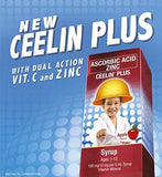HOPESO Ceelin Plus apple flavoured syrup bottle front view