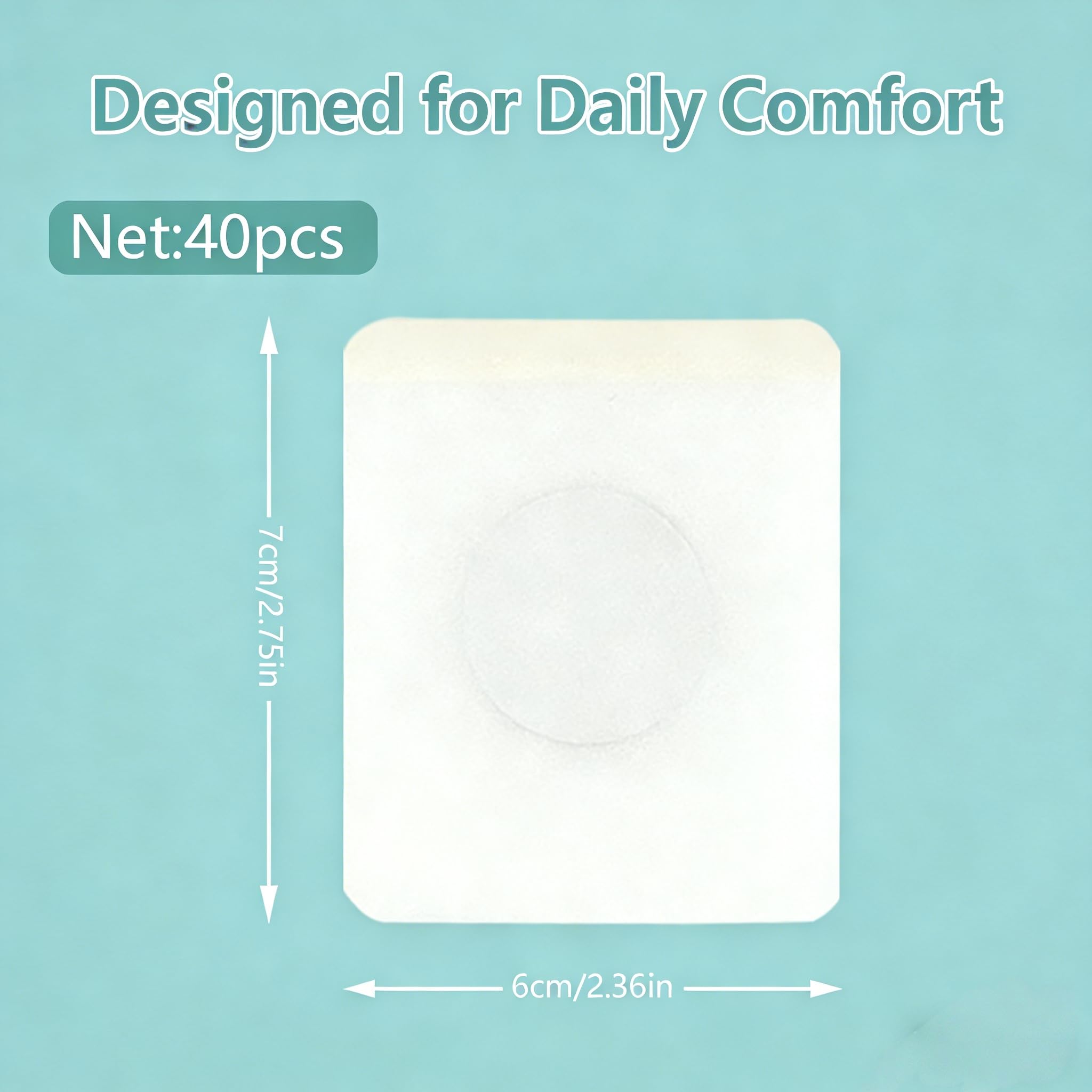 Hopzzy DIY Carrier Pad Belly Button Patch packaging