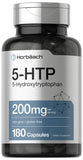 Horbäach 5-HTP 200mg capsules front view