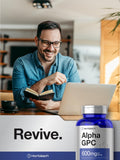 Horbäach Alpha GPC Choline Supplement close-up of capsules