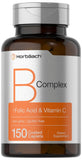 Horbäach B-Complex Vitamins 90 vegetarian caplets front view