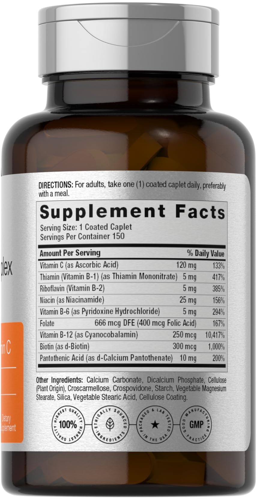 Horbäach B-Complex Vitamins bottle with caplets