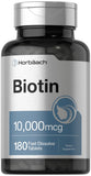 Horbäach Biotin 10000 mcg Fast Dissolve Tablets front view