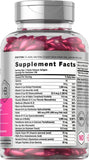 Horbäach Biotin Supplement softgel capsules close-up