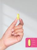 Horbäach Borage Oil softgels with a measuring spoon