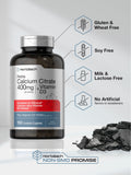 Horbäach Calcium Citrate with Vitamin D3 400mg ingredients list