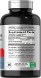 Horbäach Calcium Citrate with Vitamin D3 400mg side view