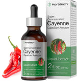 Horbäach Cayenne Pepper Extract Liquid 132g front view