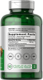 Horbäach Chaga Mushroom Capsules 600mg back view with ingredients