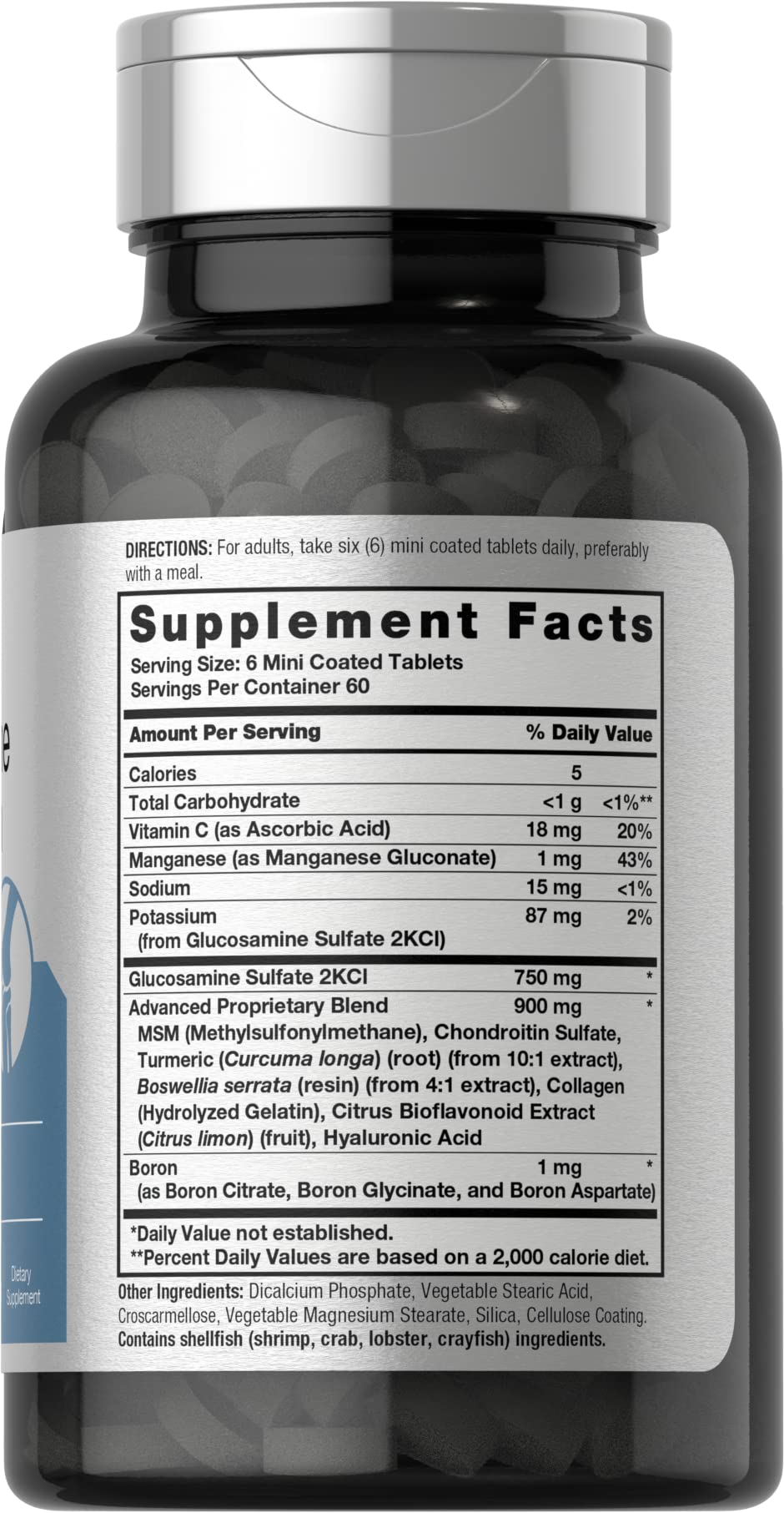 Horbäach Chondroitin Supplement 160g side view