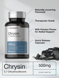 Horbäach Chrysin 500mg Passion Flower capsules packaging