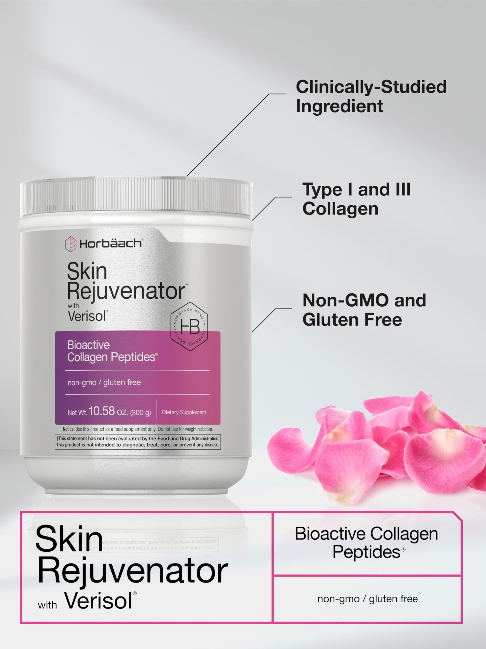 Horbäach Collagen Peptide Powder ingredients list