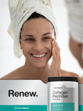 Horbäach Collagen Powder 259g on a kitchen counter