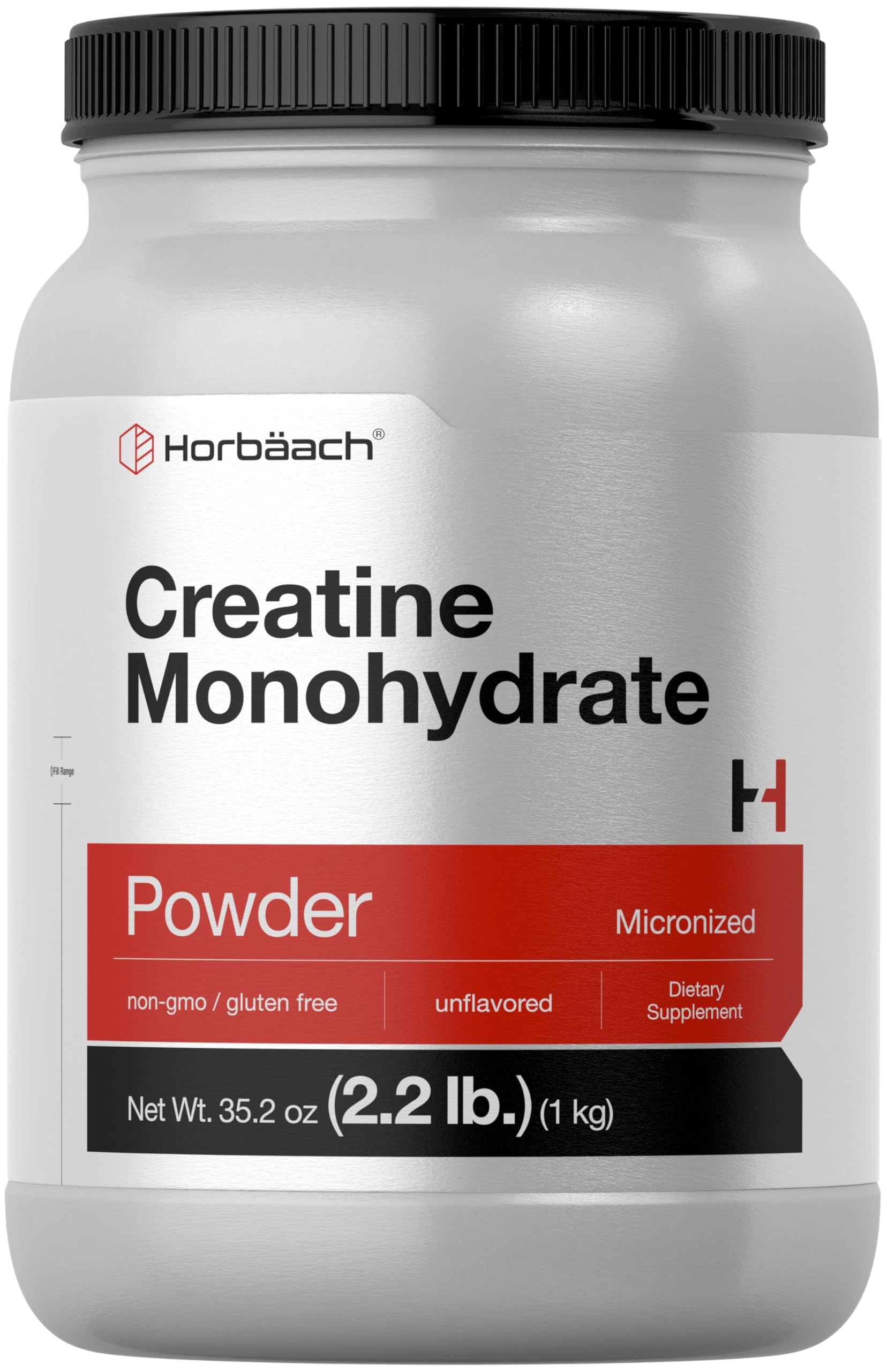 Horbäach Creatine Monohydrate 1120g front view