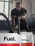 Horbäach Creatine Monohydrate vegetarian formula label