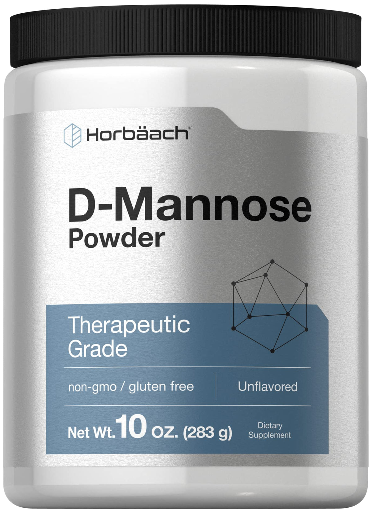 Horbäach D-Mannose Powder 2000mg front view packaging