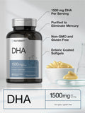 Horbäach DHA Omega-3 Fish Oil side view