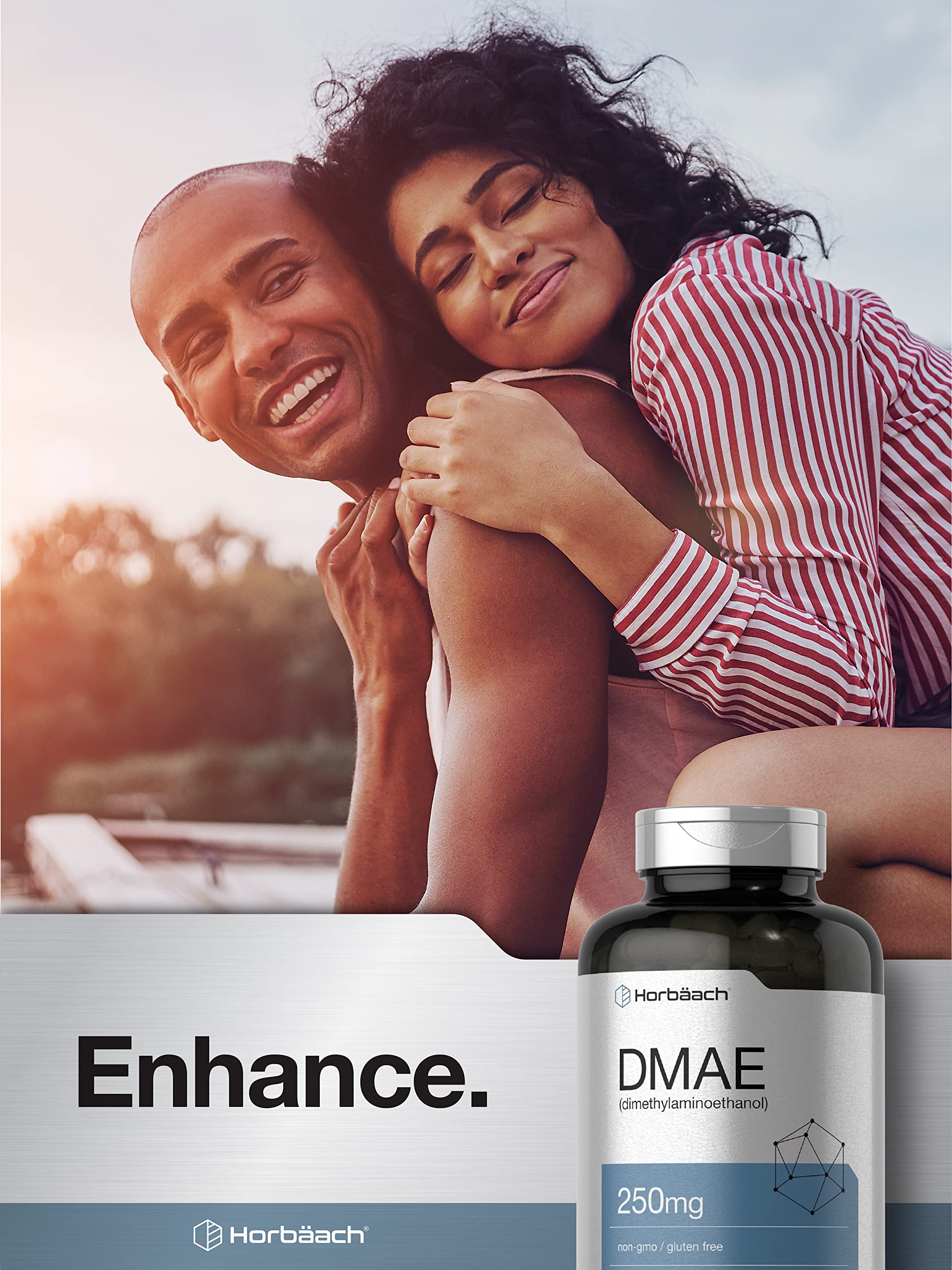 Horbäach DMAE Capsules 250mg close-up of capsule