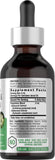 Horbäach Echinacea & Goldenseal Liquid Extract back view with ingredient list